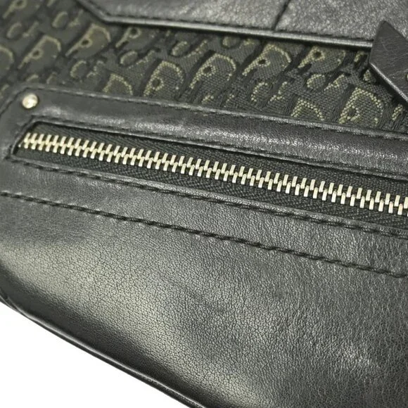 BUYIT Christian Dior Black Trotter Street Chic Shoulder Bag BOA0098 NQ01120 - Picture 4 of 16